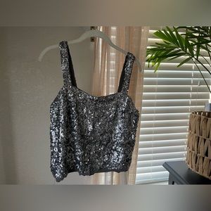 Sequin top
